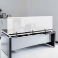 KONKENIE Acrylic Office Privacy Partition Indoor Desk Divider Guard Rectangle by KONKENIE