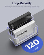 Uniclife 2 Pack Acrylic Business Card Holder - Image 4