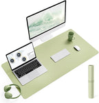 YSAGi Non-Slip Leather Desk Pad L Size, Waterproof Laptop Computer Desk by YSAGi