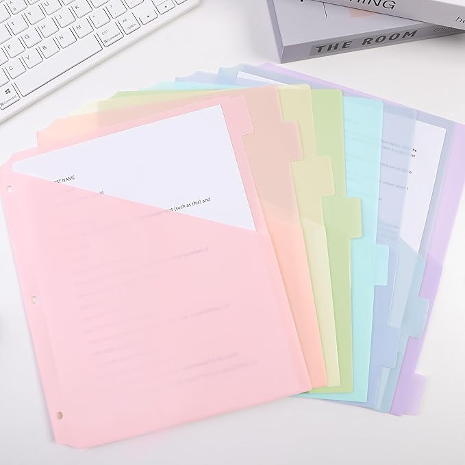 SKYDUE Pastel Binder Dividers - Image 7
