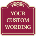 Custom Decorative Sign, Personalized Metal Sign by SigoSigns