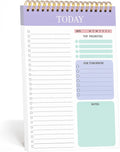 to Do List Notepad with 60 Tear Off Sheets, 6.7 x 9.8" to Do List Notebook by Thboxes