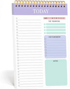 to Do List Notepad with 60 Tear Off Sheets, 6.7 x 9.8" to Do List Notebook by Thboxes