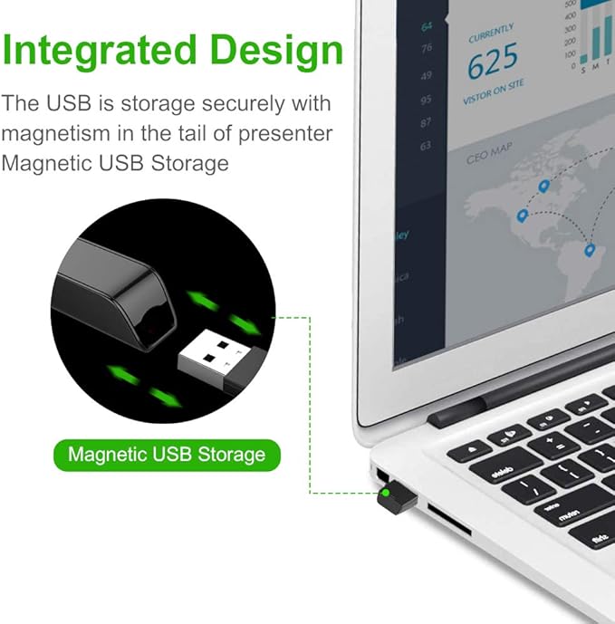 Norwii N75 Rechargeable Presentation Clicker - Image 8