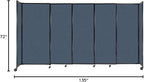 Versare Straightwall Sliding Portable Wall Partition | Freestanding Office - Image 7