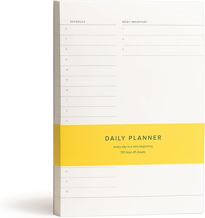 Daily To-Do List Notepad – Desk Pad by KunitsaCo
