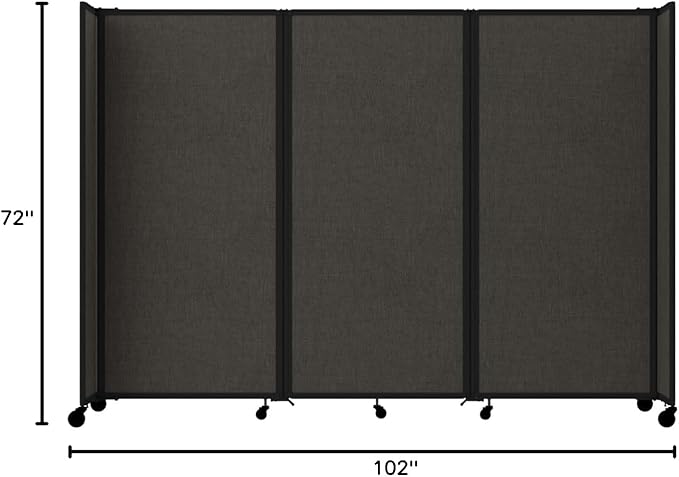 Versare Room Divider 360 Portable Wall Partition | Folding Panels | Large - Image 8