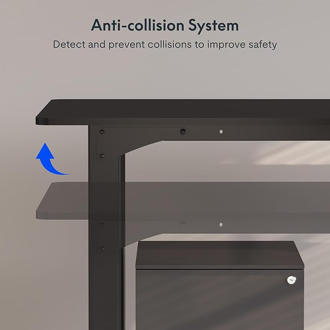 FLEXISPOT 4 Legs Standing Desk 55 x 28 Inch Electric Adjustable Height - Image 7