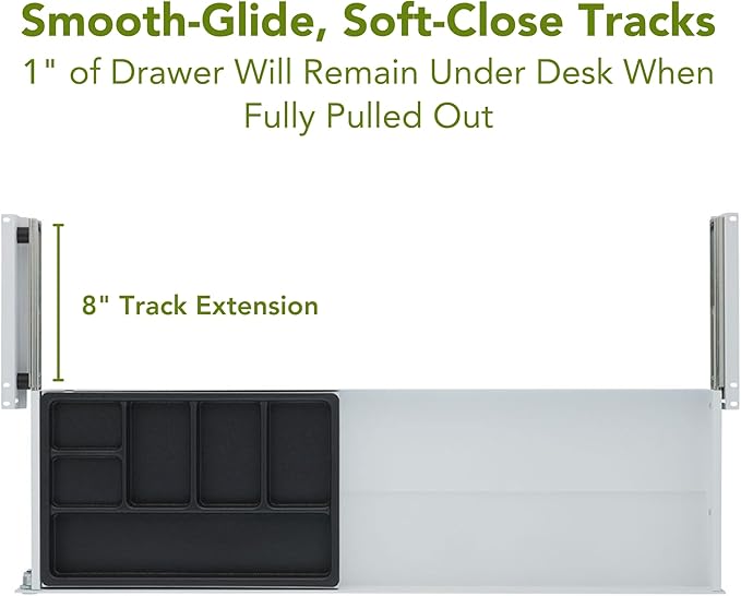 PERFECT POSTURE Under Desk Storage Drawer - Image 5