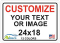 AV Grafx Custom Metal Signs, Professional, Customizable, UV Resistant, Made in by avgrafx