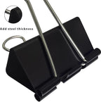 Binder Clips Assorted Sizes Paper Clamps, Meet a Variety of use Scenarios - Image 3