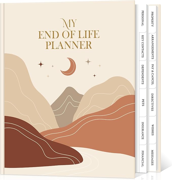 Lanpn End of Life Planner Death Organizer by Lanpn