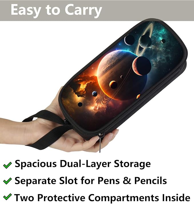 AnySmic Galaxy Solar System Pencil Case - Image 3