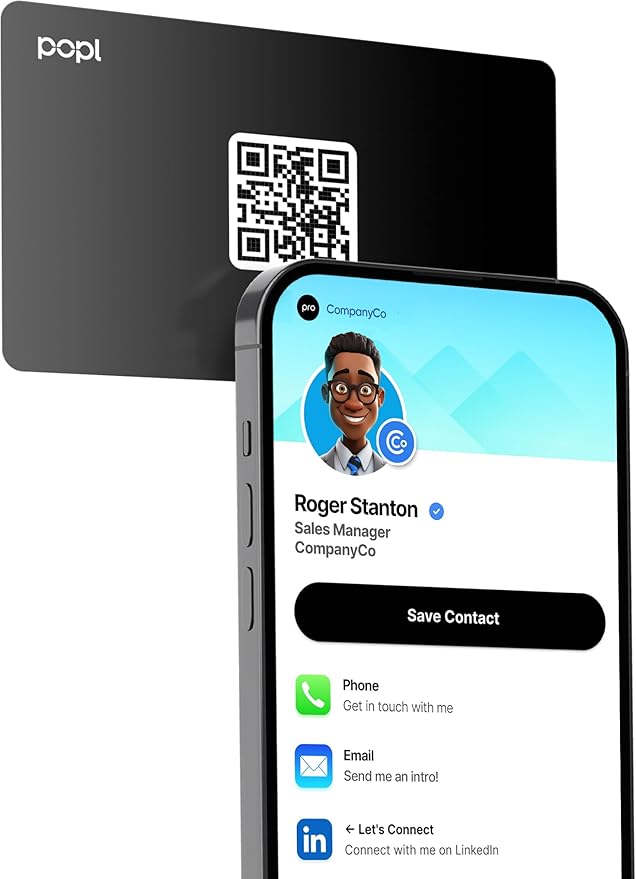 Popl Smart NFC Business Card by Popl%E2%80%93DigitalBusinessCards