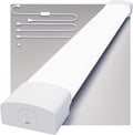 Modlicht LED Shop Light Fixture, 2FT Linkable 18W Plug in Wall Light, 5000K by Modlicht