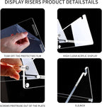 Label Roll Holder for Rolls and Fanfold Labels, Acrylic Label Holder for - Image 6