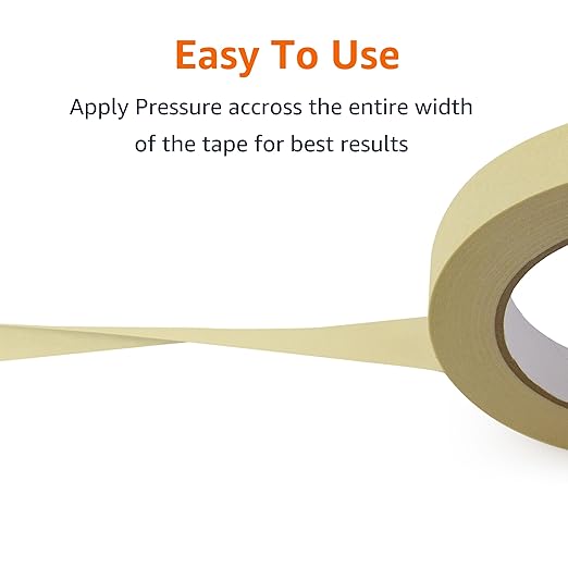 Amazon Basics Masking Tape, 0.7 inch x 180 feet - Image 3