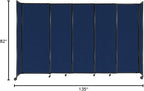 Versare Straightwall Sliding Portable Wall Partition | Freestanding Office - Image 7