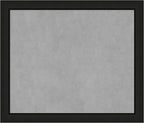 Amanti Art Black Framed Magnetic Board 23x27 Medium Vision Board by AmantiArt