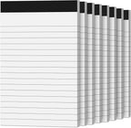 8 Pack Note Pads 4x6 Inch Paper of White Small Notepads by NotePads