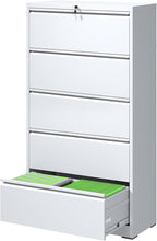 FLIXELIO 5 Drawer Metal Office Storage Filing Cabinet by FLIXELIO