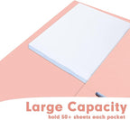 Two Pocket Folders, RAZCC 50 Pack 2 Pocket Folders Fit Letter Size Paper - Image 5