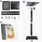 STANDNEE Poster Stand Holder Pedestal Floor Standing Sign Holder 11"x 17" - Image 10