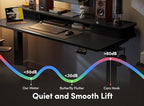 FEZIBO 55 x 24 Inch Height Adjustable Electric Standing Desk - Image 9