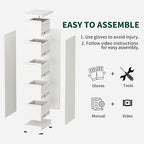 Yukimo 4 Drawer File Cabinet - Image 6
