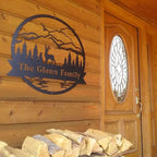 RealSteel Personalized Outdoor Metal Sign, Customize the Great Outdoor Deer & - Image 8