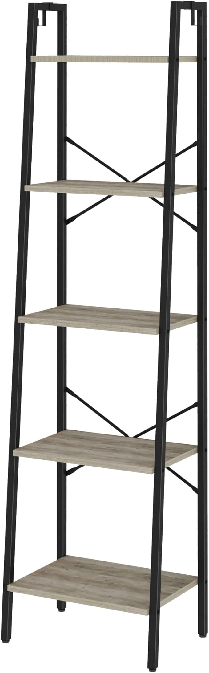 Hzuaneri Ladder Shelf, Bookshelf Bookcase, Freestanding Corner Storage Shelve - Image 9