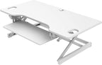 Rocelco 46" Large Height Adjustable Standing Desk Converter - Image 5