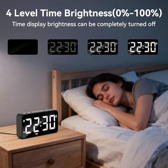 Small Digital Alarm Clocks - Image 4