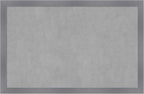 Amanti Art Grey Framed Magnetic Board 22x34 Large Vision Board by AmantiArt
