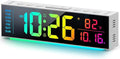 Digital Clock, Alarm Clock for Bedroom, Digital Wall Clocks for Classroom by Abovsare