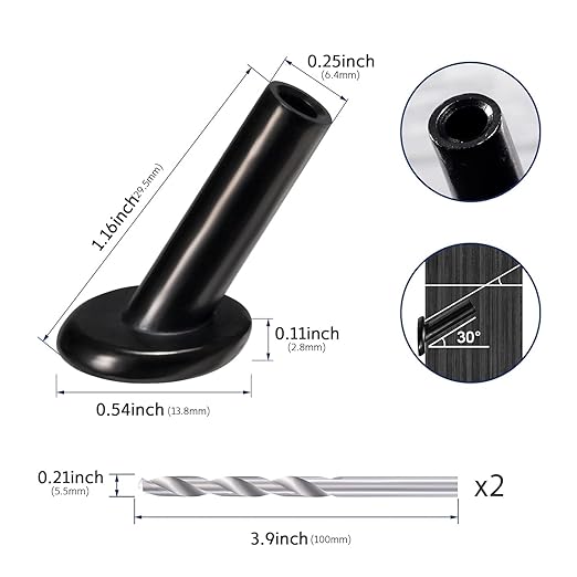 RiaYer 50 Pack 30 Degree Angle Protective Sleeves, T316 Marine Grade Cable - Image 2