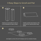 Kuyal Clear Chair Mat, Hard Floor Use - Image 7