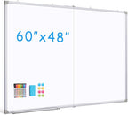 DOLLAR BOSS Large White Board 60 x 48 Inch Foldable Magnetic Whiteboard by DOLLARBOSS