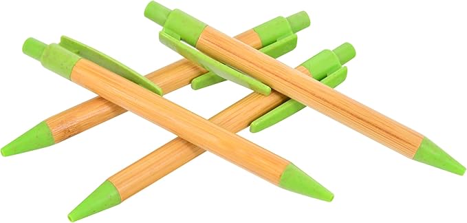 Green Mila Durable Pens, 1.0mm Ballpoint Pens Premium Writing Quality - Image 4