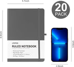 LYDTICK 20 Pack Journals for Writing College Ruled Notebooks Journal in Bulk - Image 2