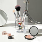 Vgrti It's Fine I'm Fine Acrylic Cosmetic Pencil Pen Holder Cup, Funny Black - Image 3