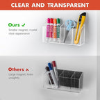Banafich Magnetic Dry Erase Marker Holder, Acrylic Magnet Pen Holder - Image 4