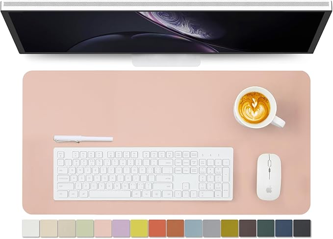 Leather Desk Mat by HOMIEAZICOZI