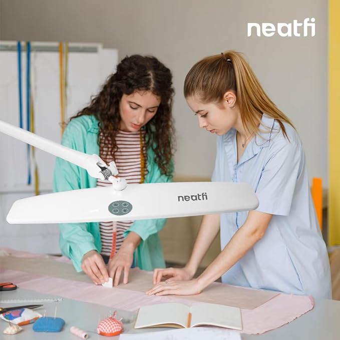 Neatfi Elite HD XL Task Lamp, 3 Adjustable Light Modes, 22 Inches Wide - Image 8