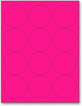 NextDayLabels - 8-1/2 x 11 Neon Color High Light Fluorescent Labels by NextDayLabels