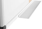 Bi-Office Combination Board Maya, Cork/Magnetic, Aluminium Frame, 90 x 60 cm,White
