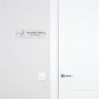 Custom Door Name Plate with Business Logo - Image 3