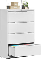 Bestoo 4-Drawer Lateral File Cabinet by Bestoo