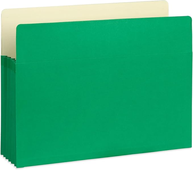 Blue Summit 10 Expanding File Pockets, Accordion File Folders Letter Size - Image 6