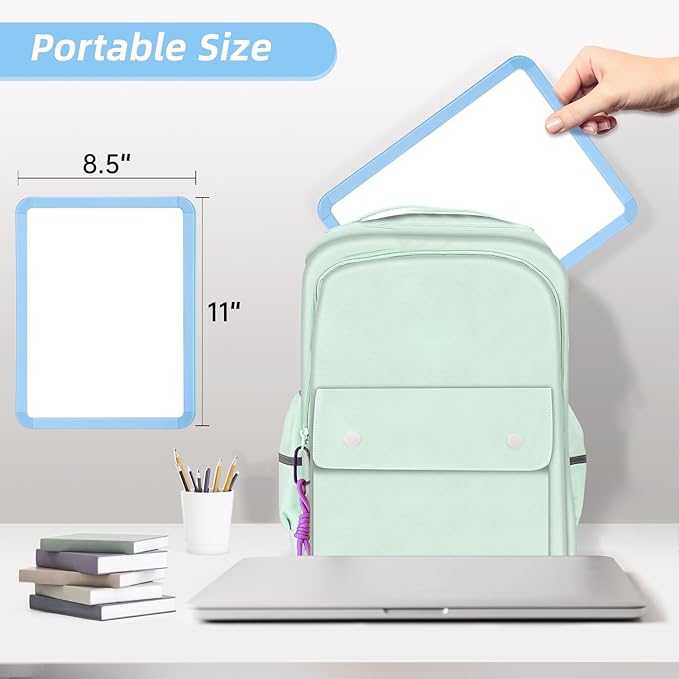 VUSIGN Small White Board Dry Erase, 8.5'' x 11'' Magnetic Dry Erase Board - Image 5